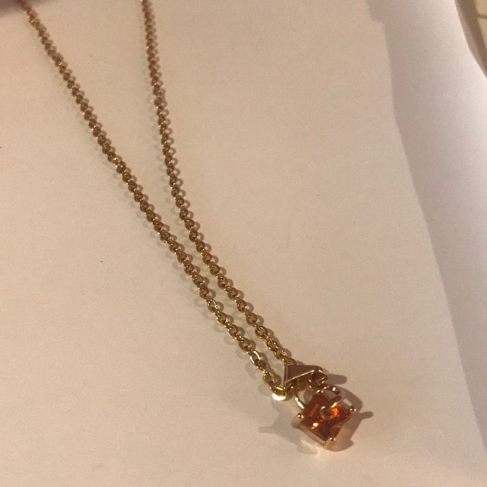 Orange necklace